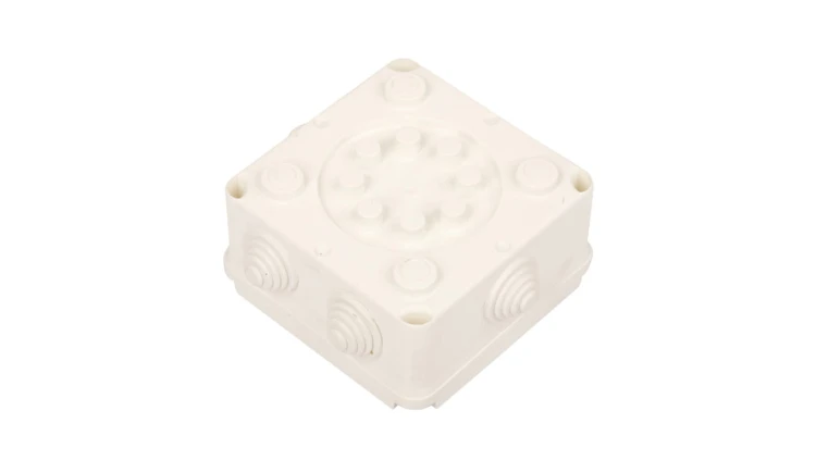 Puszka hermetyczna n/t PK-2 108x108x58mm pusta IP55 biała 0222-00