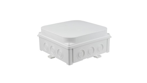 Puszka n/t hermetyczna pusta 188x188x88mm IP67 odporna na UV biała N180x180S 35300206 /4szt./