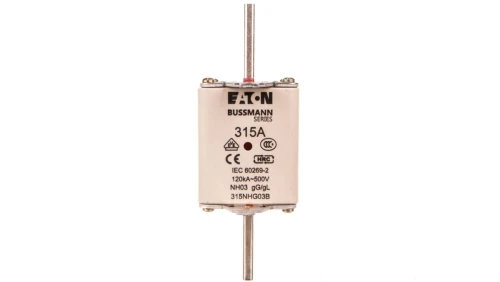 Wkładka bezpiecznikowa NH3 315A gL/gG 500V 315NHG03B