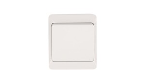 HERMES Łącznik schodowy hermetyczny pojedynczy natynkowy IP44 biały ŁNT-1 0331-02