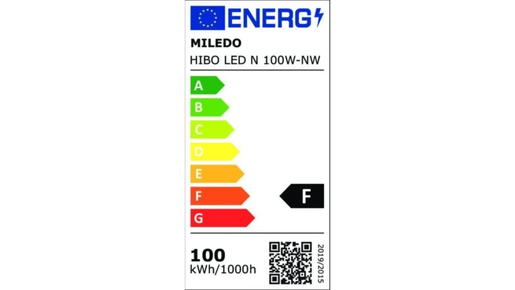 Oprawa przemysłowa HIBO LED N 100W-NW 9000lm 4000K 31112