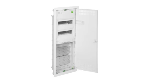Rozdzielnica modułowa MSF TWIN RP 2x12 (N+PE) + 2x12 podtynkowa multimedialna IP30 2015-02