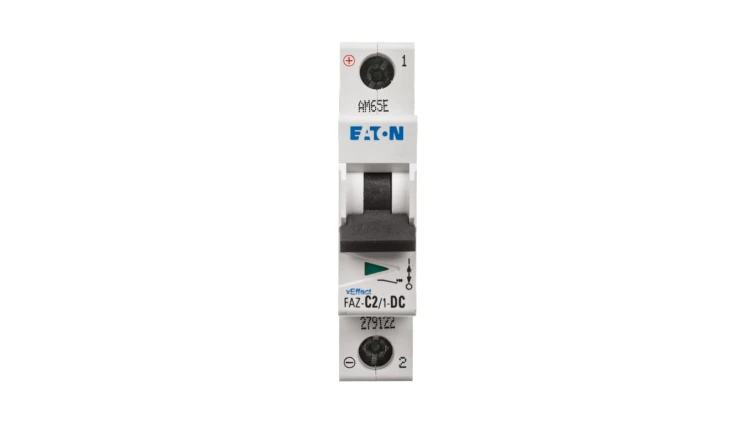Wyłącznik nadprądowy 1P C 2A 10kA DC FAZ C2/1-DC 279122