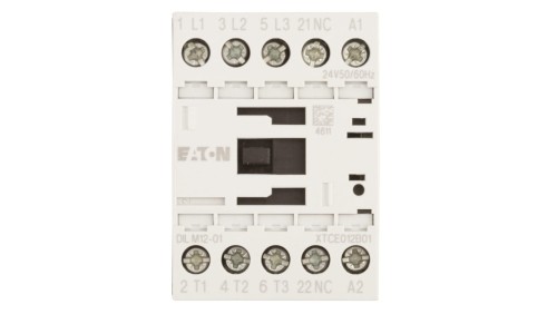 Stycznik mocy 12A 3P 24V AC 0Z 1R DILM12-01(24V50/60HZ) 276869