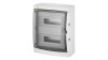 Rozdzielnica modułowa hermetyczna 2x12 GALANT PLUS RN 2/24 drzwi transparentne (N+PE) IP65 1605-01
