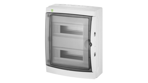 Rozdzielnica modułowa hermetyczna 2x12 GALANT PLUS RN 2/24 drzwi transparentne (N+PE) IP65 1605-01