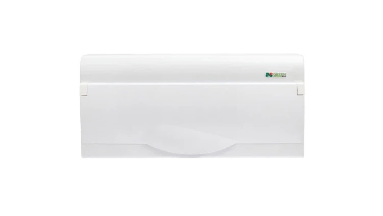 Rozdzielnica modułowa 1x20+2 natynkowa GREEN BOX RN 1/20+2 drzwi białe N+PE IP40 2355-00