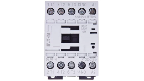 Stycznik mocy 7A 3P 42V AC 1Z 0R DILM7-10(42V50HZ,48V60HZ) 276546