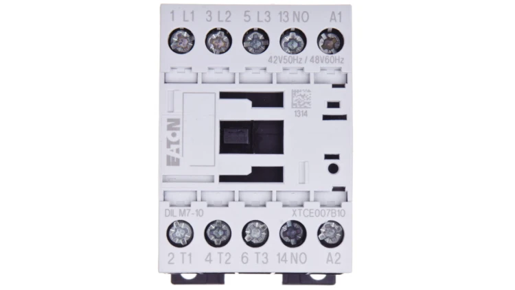 Stycznik mocy 7A 3P 42V AC 1Z 0R DILM7-10(42V50HZ,48V60HZ) 276546