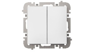 Vestra Łącznik świecznikowy bez ramki podtynkowy IP20 biały 3811-10