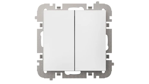 Vestra Łącznik świecznikowy bez ramki podtynkowy IP20 biały 3811-10