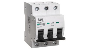 Wyłącznik nadprądowy 3P C 63A 6kA AC KMB6-C63/3 VDE 23166