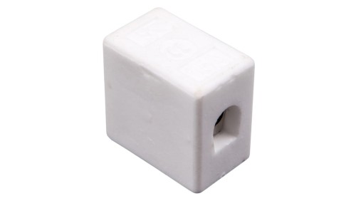 Złączka gwintowa porcelanowa 10mm² 1-tory biała CPO-15A-1P 80721516
