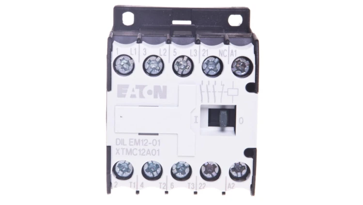 Stycznik mocy 12A 3P 230V AC 0Z 1R DILEM12-01(230V50HZ,240V60HZ) 127091