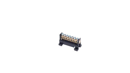 Listwa zaciskowa na szynę L7 fazowa 7-torowa 16mm² 400V AC 63A czarna 81700007