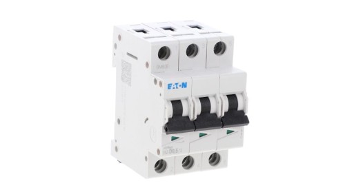 Wyłącznik nadprądowy 3P D 0,5A 15kA AC FAZ-D0,5/3 278880