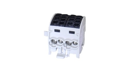Blok rozdzielczy-odgałęźny Al/Cu SCB 35-2 (80220) SIMBLOCK jednobiegunowy 2x35mm2 czarny 81506007