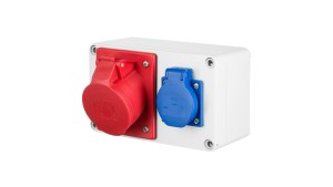 Rozdzielnica budowlana RS-2 2P+Z, 32A 5P, IP44 6202-01