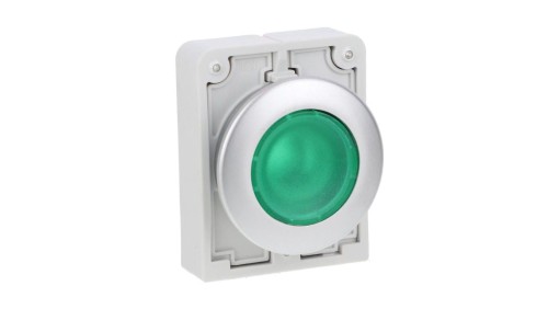Napęd przycisku 30mm płaski zielony z podświetleniam z samopowrotem M30C-FDL-G 182927