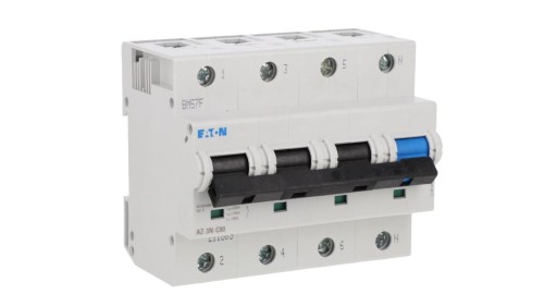 Wyłącznik nadprądowy 3P+N C 80A 20kA AC AZ-3N-C80 211803