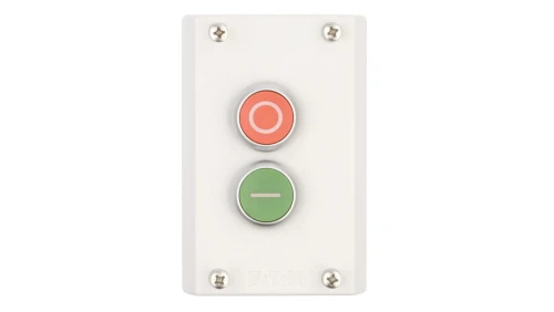 Kaseta sterownicza 2-otworowa START/STOP szara IP67 M22-I2-M1 216529