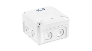 Puszka naścienna 85x85x54mm IP66 z membranami biała SNFK08 83168006