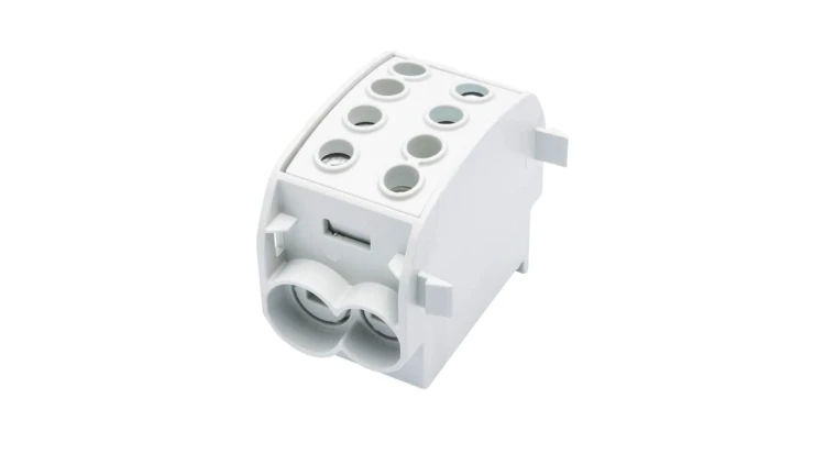 Blok rozdzielczy-odgałęźny Al/Cu SCB 70 (80310) SIMBLOCK jednobiegunowy 70mm2 szary 81508002
