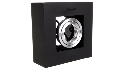 Oprawa punktowa sufitowa GU10 10W STOBI DLP 50-B czarna 26830