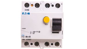 Wyłącznik różnicowoprądowy 4P 80A 0,3A typ AC PFIM-80/4/03-MW 235420