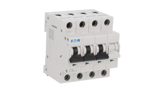 Wyłącznik nadprądowy 3P+N D 3A 15kA AC FAZ-D3/3N 278988