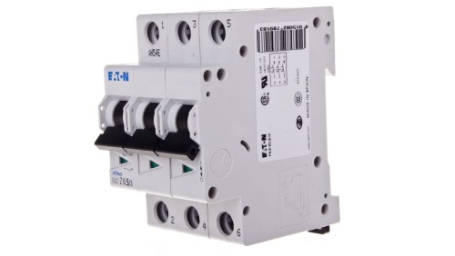 Wyłącznik nadprądowy 3P Z 0,5A 15kA AC FAZ Z0,5/3 278918