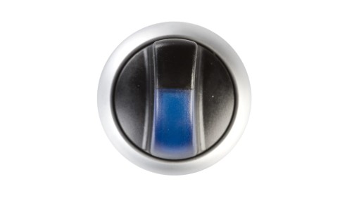 Napęd przełącznika 3 położeniowy niebieski z podświetleniem bez samopowrotu M22-WRLK3-B 216851