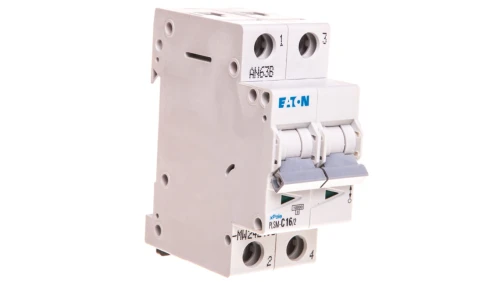 Wyłącznik nadprądowy 2P C 16A 10kA AC PLSM-C16/2-MW 242405