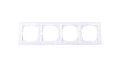 Sentia Ramka poczwórna biała 1474-00
