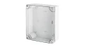 INDUSTRIAL Puszka hermetyczna n/t 270x220x106mm IP65 szara, pokrywa transparentna 2719-01