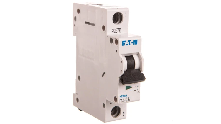 Wyłącznik nadprądowy 1P C 8A 15kA AC FAZ C8/1 278556