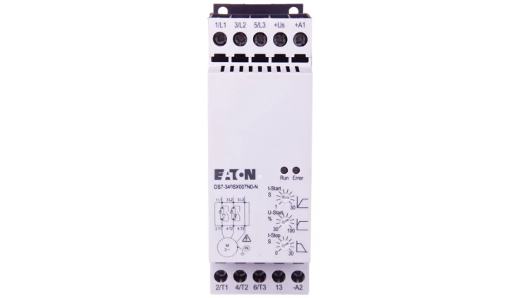 Softstart 3-fazowy 400VAC 7A 3kW/400V Uc=24V AC/DC DS7-340SX007N0-N 134849
