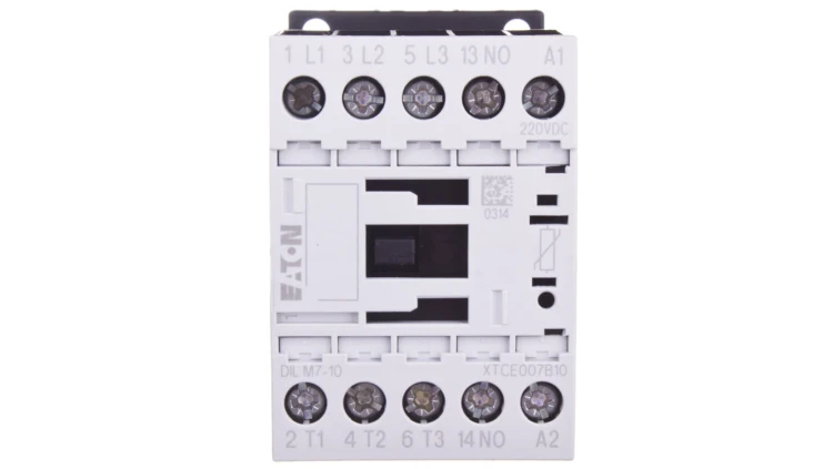 Stycznik mocy 7A 3P 220V DC 1Z 0R DILM7-10(220VDC) 276569