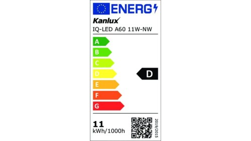 Żarówka LED E27 IQ-LED A60 11W-NW 1521lm 4000K barwa neutralna 36680