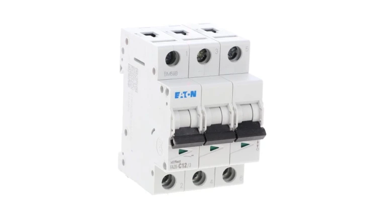 Wyłącznik nadprądowy 3P C 12A 6kA FAZ6-C12/3 177406