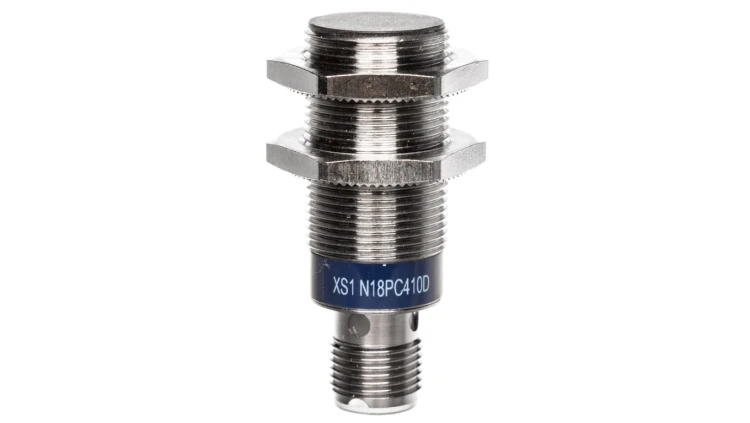 Czujnik indukcyjny M18 5mm 12-24V DC PNP 1Z 1R M12 4-piny XS1N18PC410D
