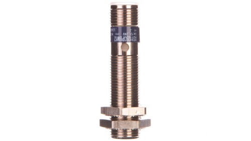 Czujnik indukcyjny M12 2mm zakryty 12-24V DC PNP 1R połączenie M12 3-piny XS112B3PBM12