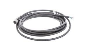 Złączka żeńska M12 8-pinowa kabel 5m PUR XZCP29P11L5
