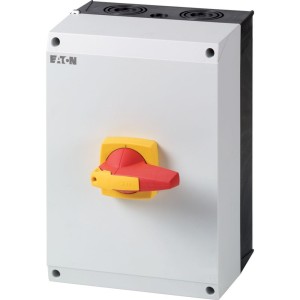 Rozłącznik izolacyjny 4P 160A z blokadą na kłódkę w obudowie IP65 DMM-160/4/I5/P-R 172797