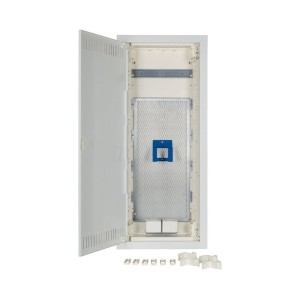 Rozdzielnica multimedialna podtynk. IP30 1x14 superpłaska KLV-60UPM-SF 302419