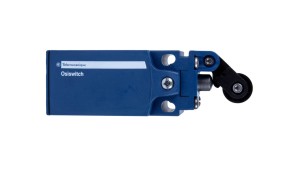 Wyłącznik krańcowy 1R 1Z migowy tworzywo trzpień z rolką z ramieniem XCKN2121G11