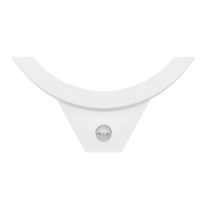 SPINEL LED 10W, oprawa ogrodowa z czujnikiem ruchu 140, 800lm, IP54, 4000K, IK10, biała,AD-OP-6119WLPMR4