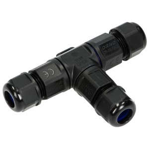 Konektor kablowy trójnik T IP68, 3x4mm2, 450V/25A OR-AE-13602