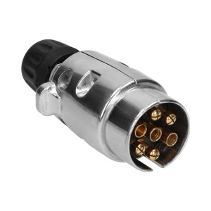 Wtyczka przyczepy aluminiowa 7 pinów 12/24V OR-AE-1385