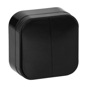 Łącznik świecznikowy N/T ToDo IP20, czarny,OR-OE-7201/B